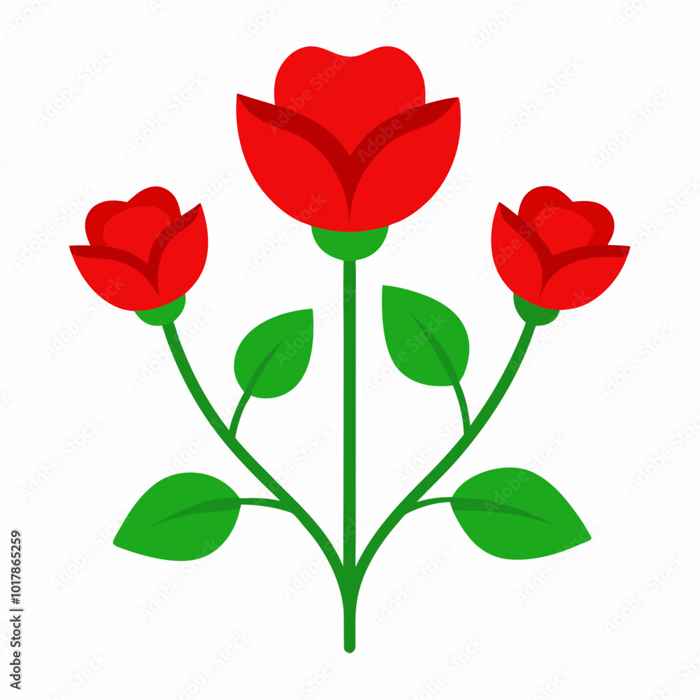 Red roses symbolize love and romance, and red roses on a white background are a classic Valentine's Day gift Red roses symbolize love and romance, and red roses on a white background are a classic Valentine's Day gift