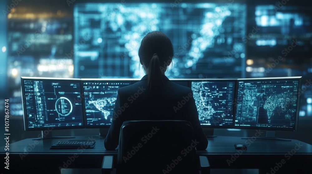The Operator at Multiple Monitors The Operator at Multiple Monitors