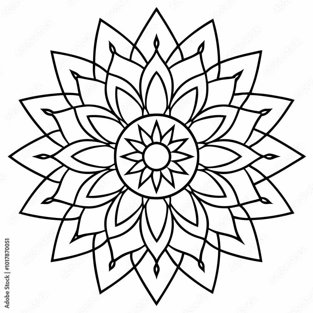 abstract flower illustration abstract flower illustration