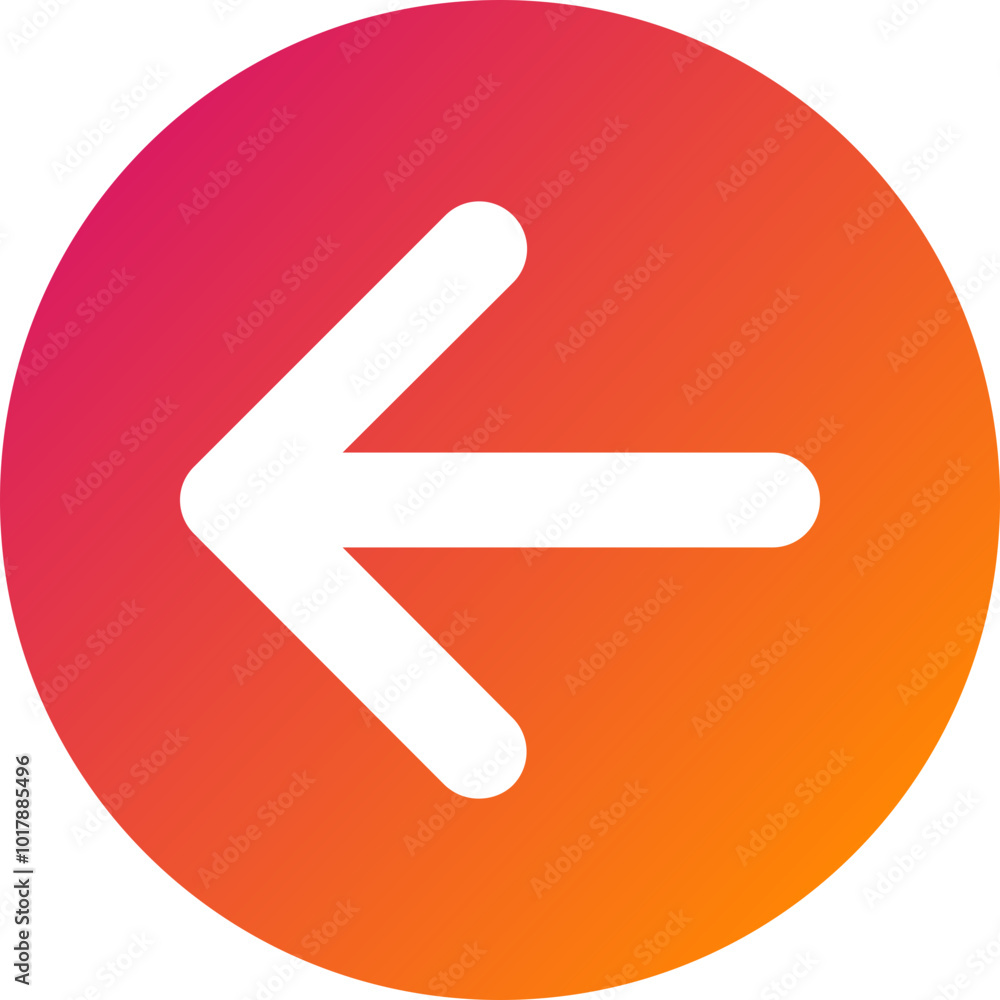 Backward Vector Icon Backward Vector Icon