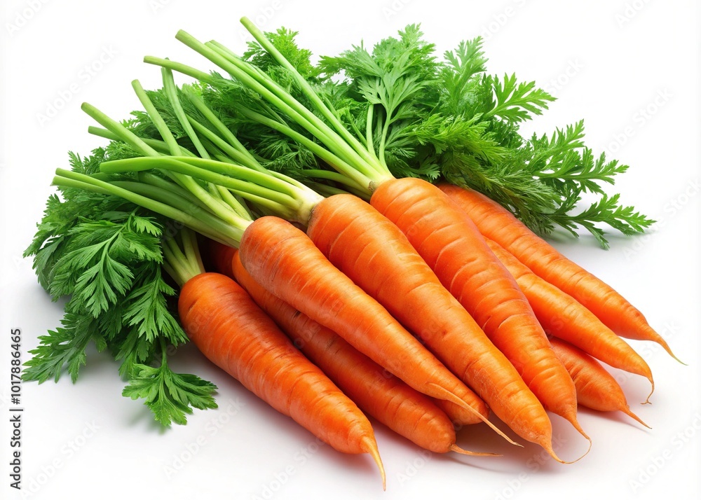 Fresh Carrots Isolated Cutout PNG for Creative Design and Culinary Uses Fresh Carrots Isolated Cutout PNG for Creative Design and Culinary Uses