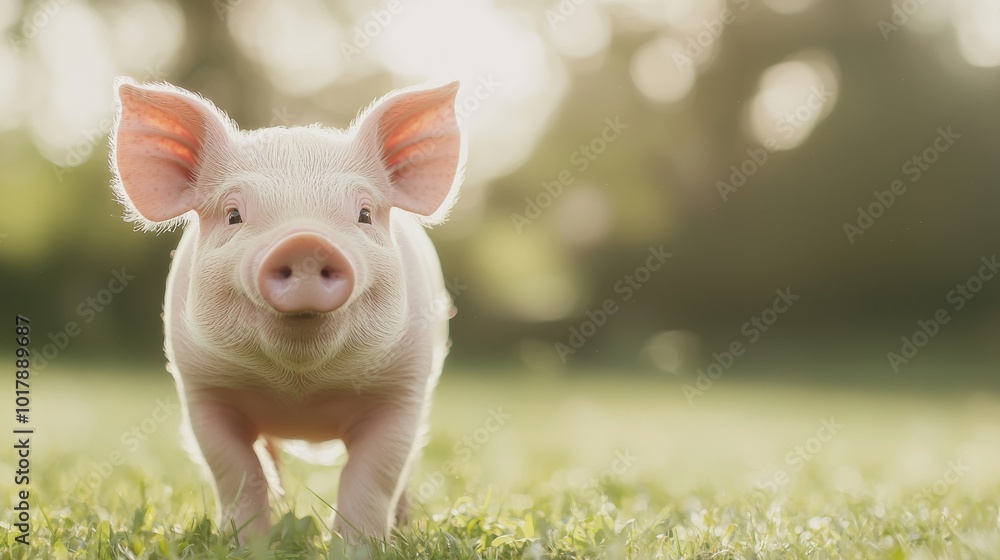 pig in the grass pig in the grass