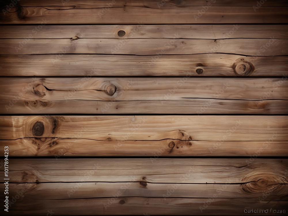 Fototapeta premium Rustic Wood Background, Wood planks background, Wallpaper, Photo for post banner. Ai Generated 