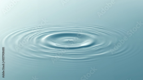 Serene Water Surface with Gentle Ripples: Perfect for Wellness, Meditation, and Spa Advertisements