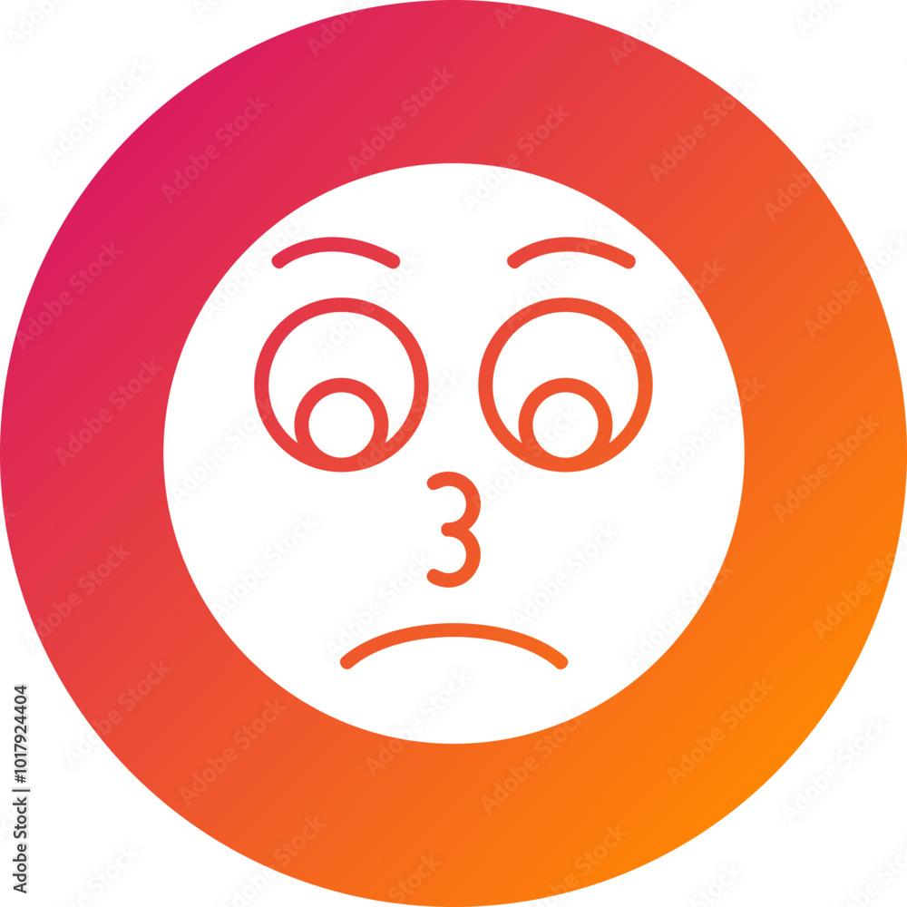 Disappointment Vector Icon Design Disappointment Vector Icon Design