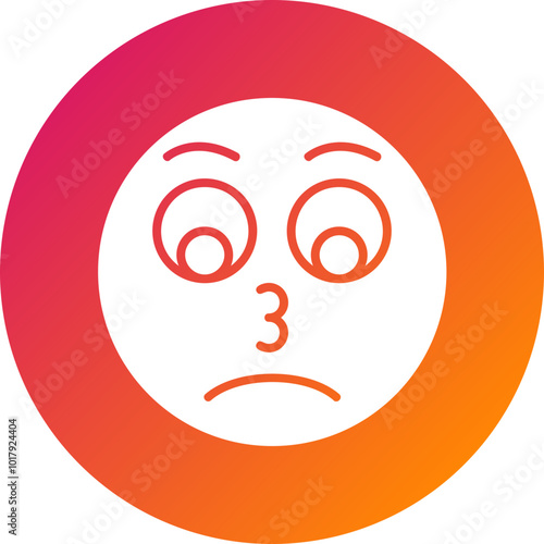 Disappointment Vector Icon Design