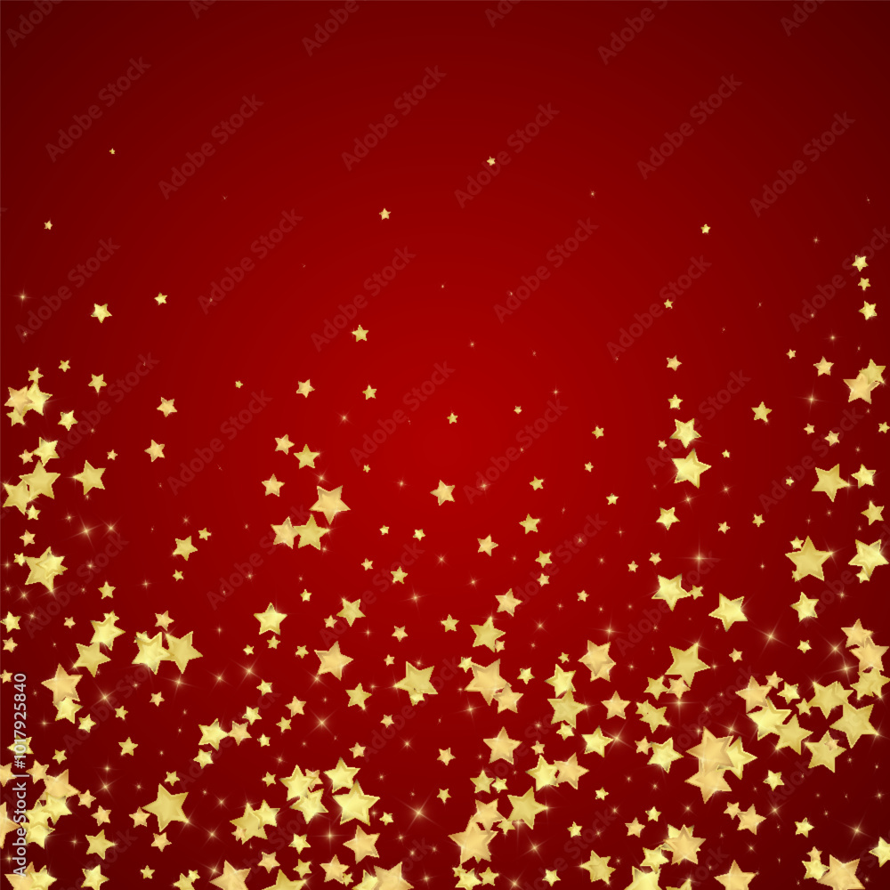 Magic stars vector overlay. Gold stars scattered Magic stars vector overlay. Gold stars scattered