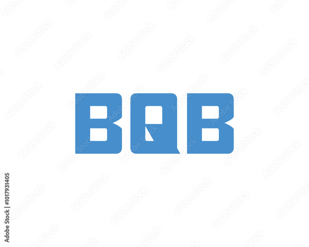 BQB logo design vector template. BQB BQB logo design vector template. BQB