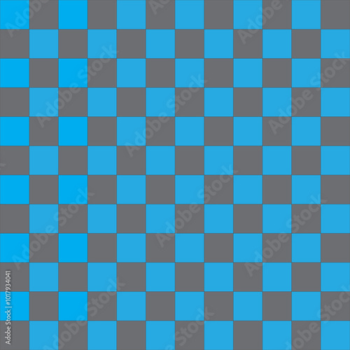 43 Grey And Light Blue Seamless Check Pattern