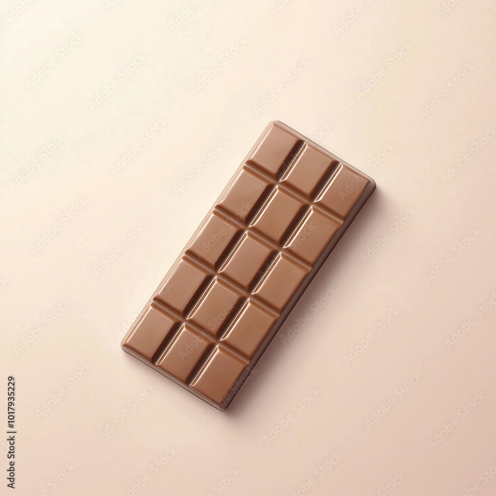 Fototapeta premium a bar of chocolate, large, appetizing and delicious