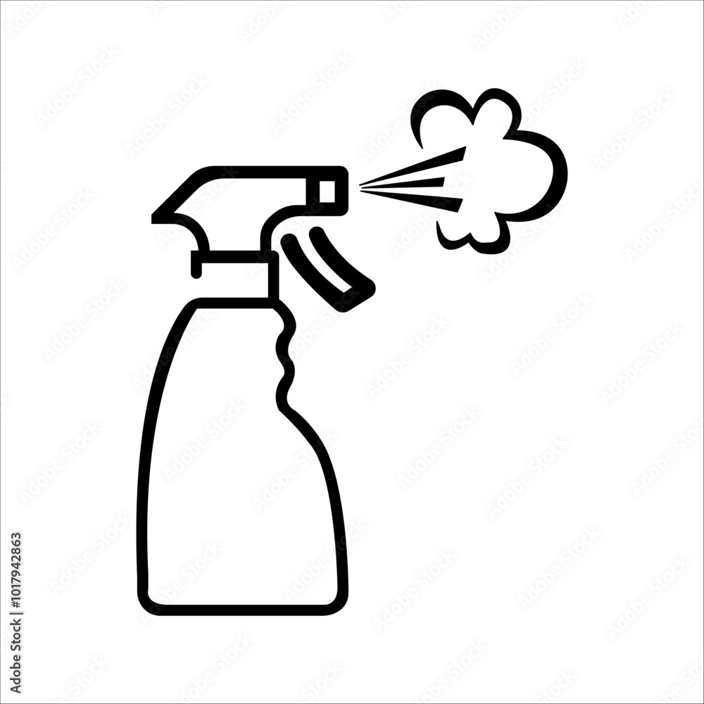 Plastic Spray Bottle, Hygiene Cleaning flat vector icon. Simple solid symbol isolated on white background. Plastic Spray Bottle Hygiene Cleaning sign design template for web and mobile UI element
Plastic Spray Bottle, Hygiene Cleaning flat vector icon. Simple solid symbol isolated on white background. Plastic Spray Bottle Hygiene Cleaning sign design template for web and mobile UI element