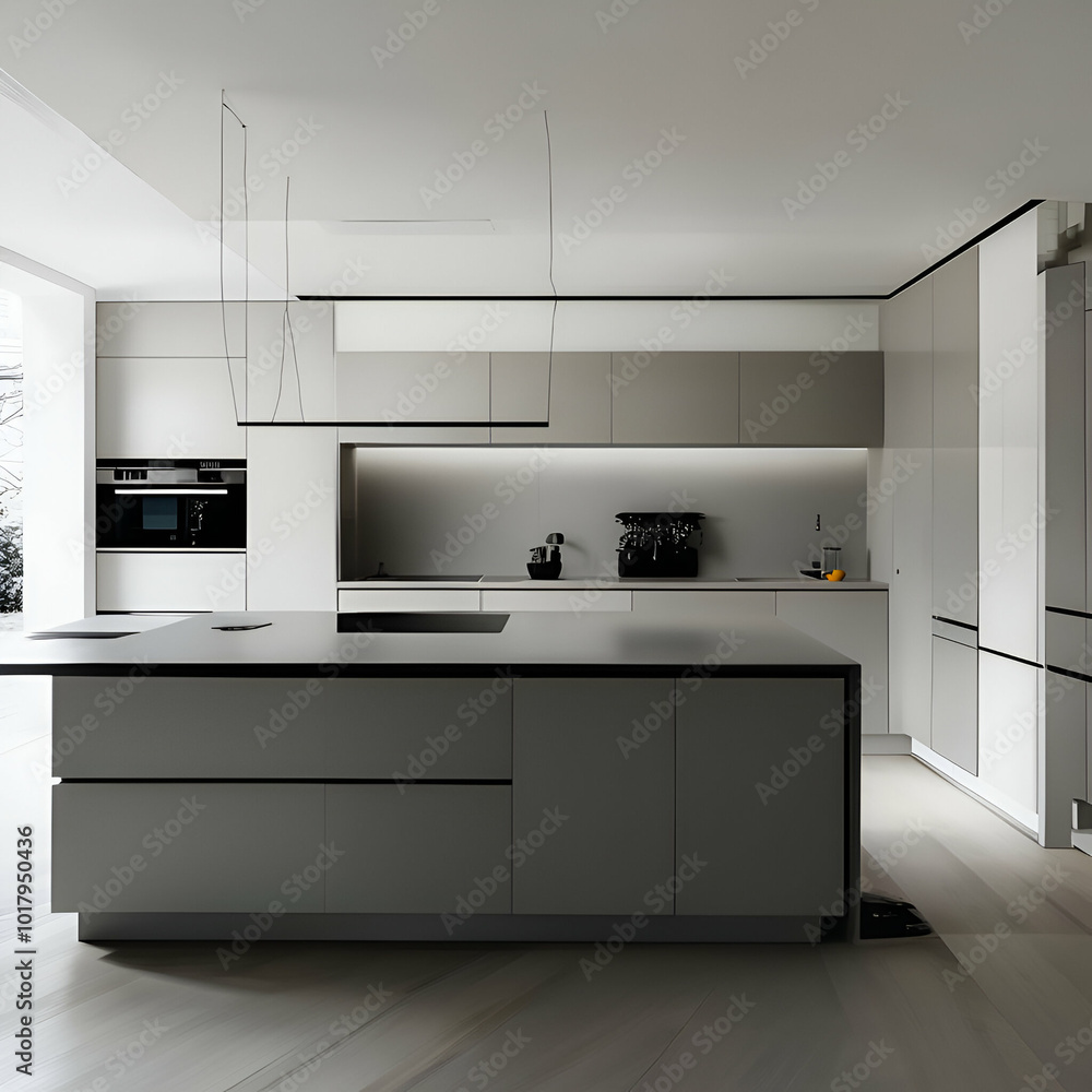 Plan a sleek, open-concept kitchen with a large island and minimalist cabinetry. Plan a sleek, open-concept kitchen with a large island and minimalist cabinetry.