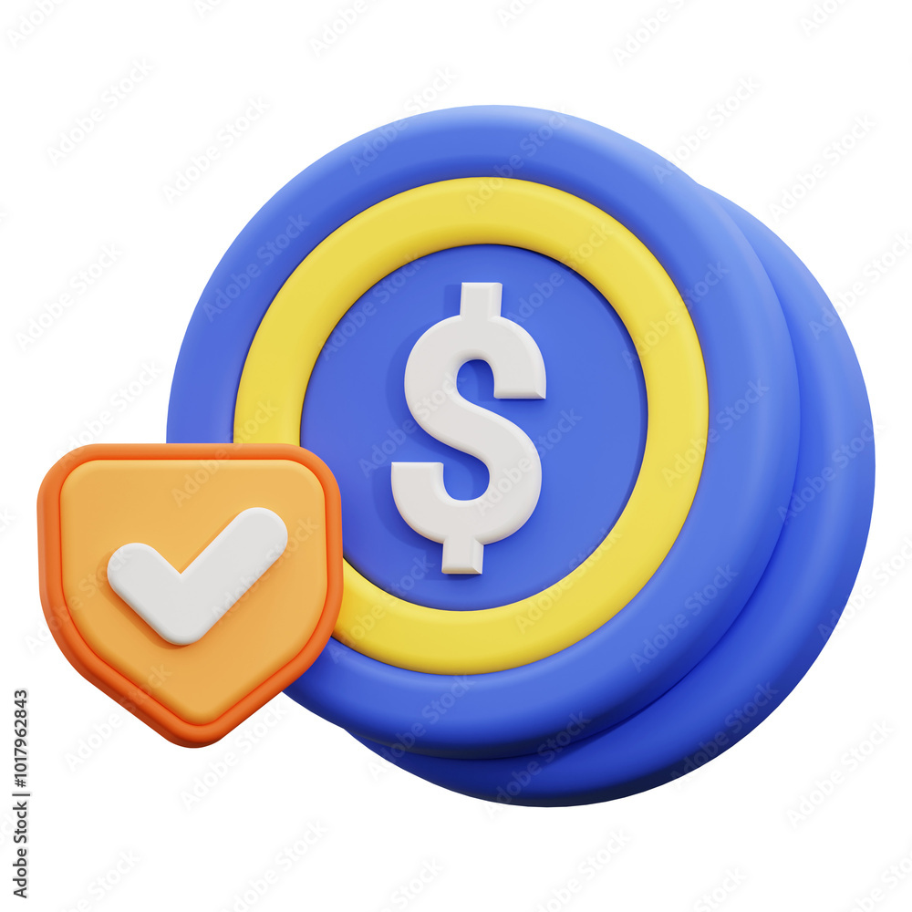 3d secure payment icon. perfect for finance, savings, investment, banking visuals 3d secure payment icon. perfect for finance, savings, investment, banking visuals