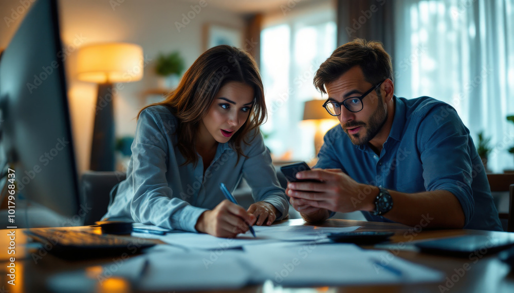 Les mains tremblantes, il fixe son téléphone, le souffle coupé. La surprise le cloue sur place, les nouvelles semblent irréelles. Les mains tremblantes, il fixe son téléphone, le souffle coupé. La surprise le cloue sur place, les nouvelles semblent irréelles.