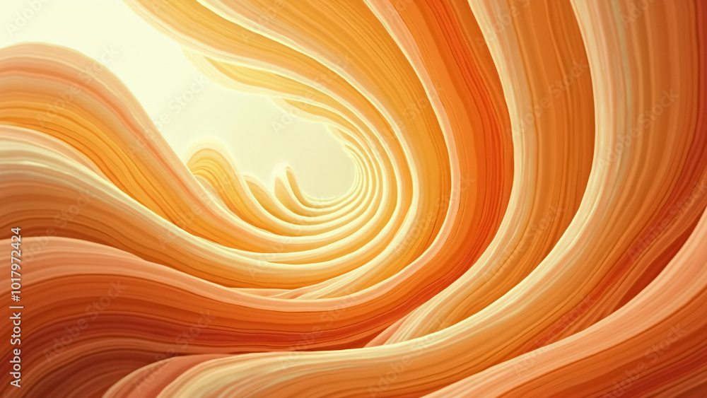 Vibrant Swirling Abstract Pattern: Warm Hues Create Dynamic Vortex Effect for Summer-Themed Designs or Energy Branding Vibrant Swirling Abstract Pattern: Warm Hues Create Dynamic Vortex Effect for Summer-Themed Designs or Energy Branding