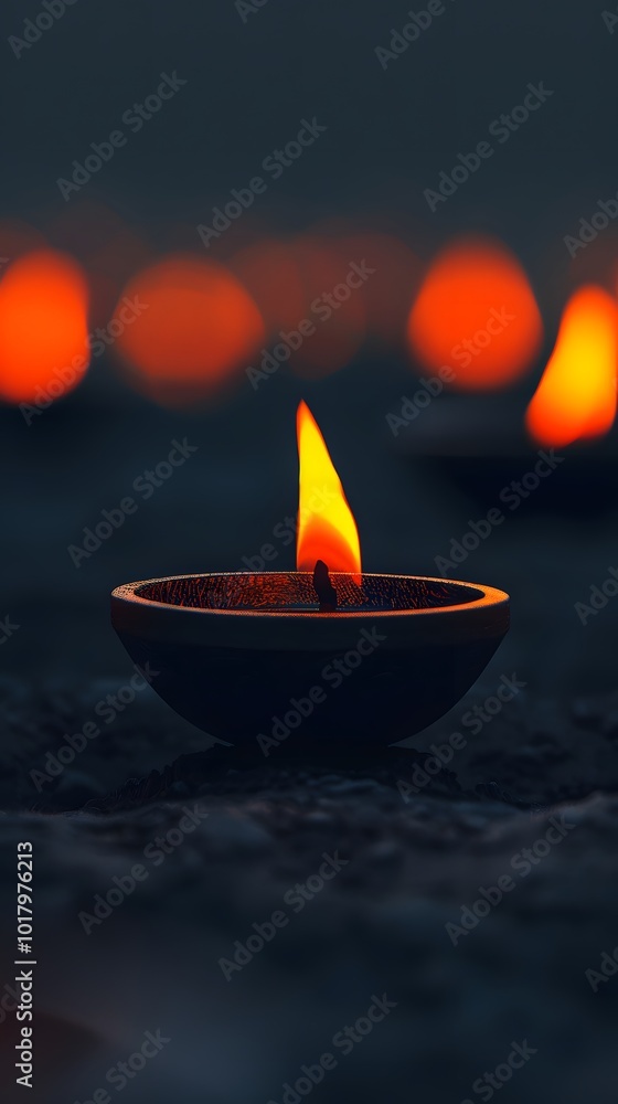 Candlelight in the Dusk: A Symbol of Hope and Remembrance Candlelight in the Dusk: A Symbol of Hope and Remembrance