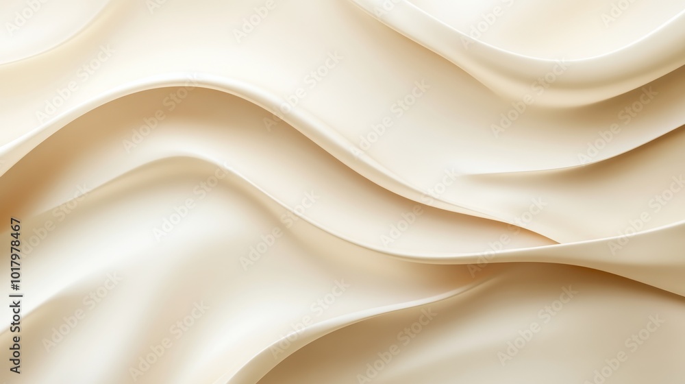 Fototapeta premium A soft, beige background with subtle light and shadow effects, perfect for showcasing your products.