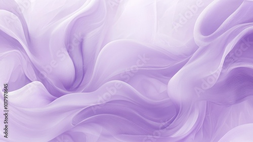 A soft, light purple background with swirling, abstract shapes. It's a modern and simple design, perfect for a high-resolution wallpaper.