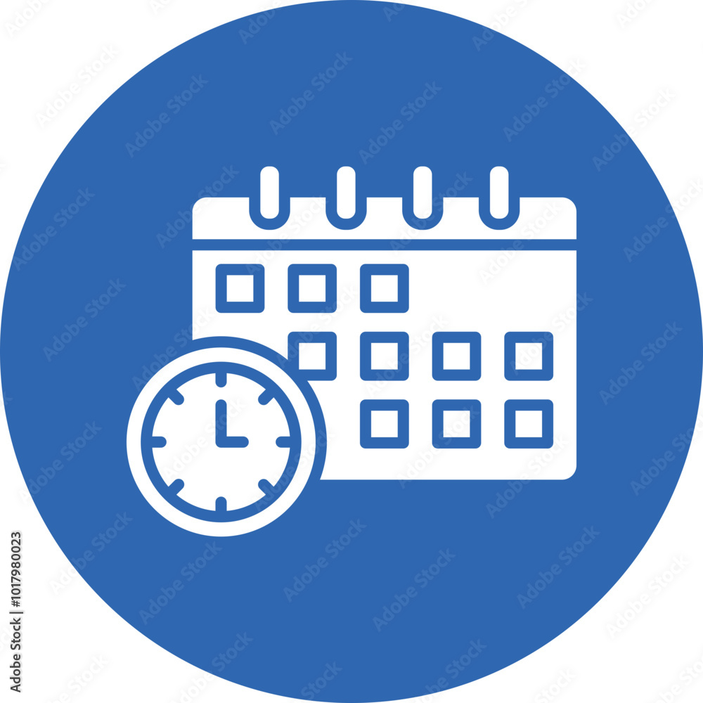 Planning Icon glyph circle icon Planning Icon glyph circle icon