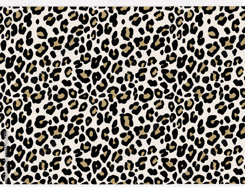leopard animal print vector design  and background