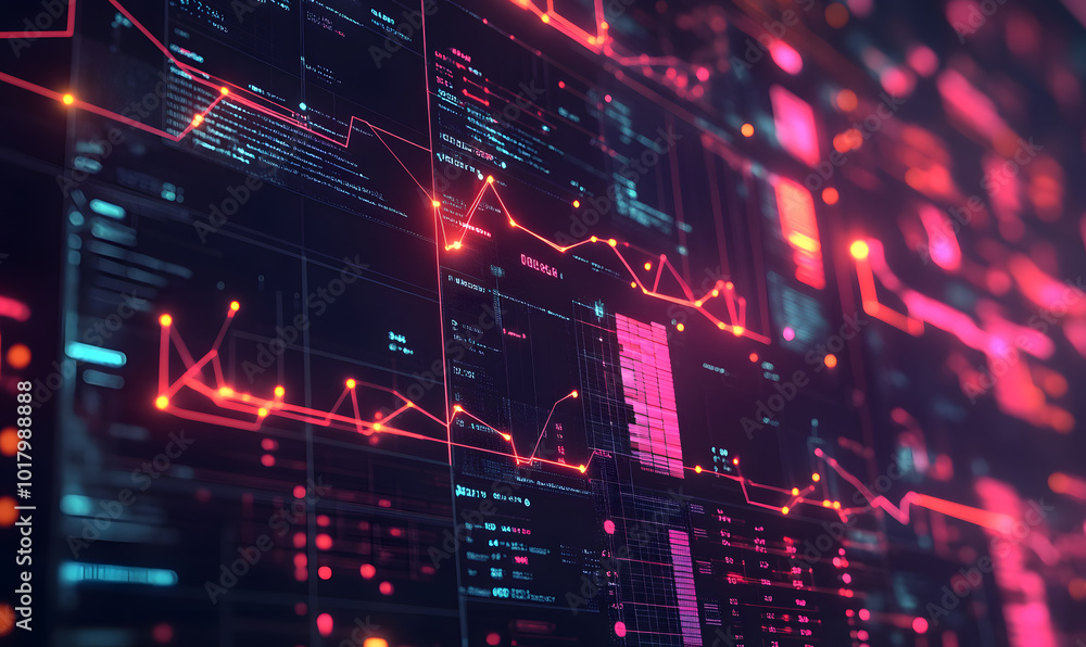 Futuristic financial dashboards and luxury business charts with glowing neon lines, gold accents, and connected nodes for corporate branding. Futuristic financial dashboards and luxury business charts with glowing neon lines, gold accents, and connected nodes for corporate branding.