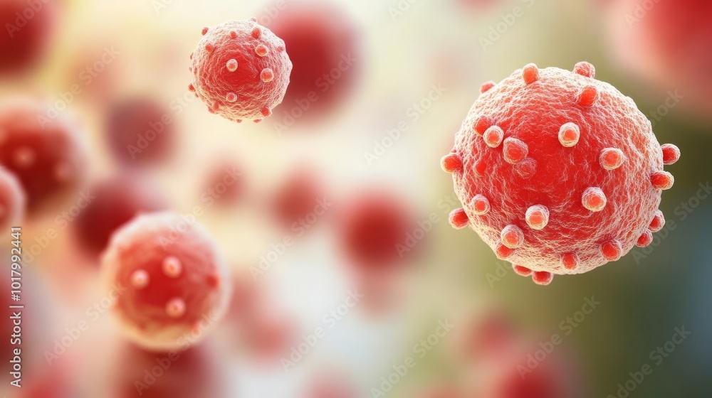 Dangerous bacteria in household dust, allergenic particles, 3D illustration Dangerous bacteria in household dust, allergenic particles, 3D illustration