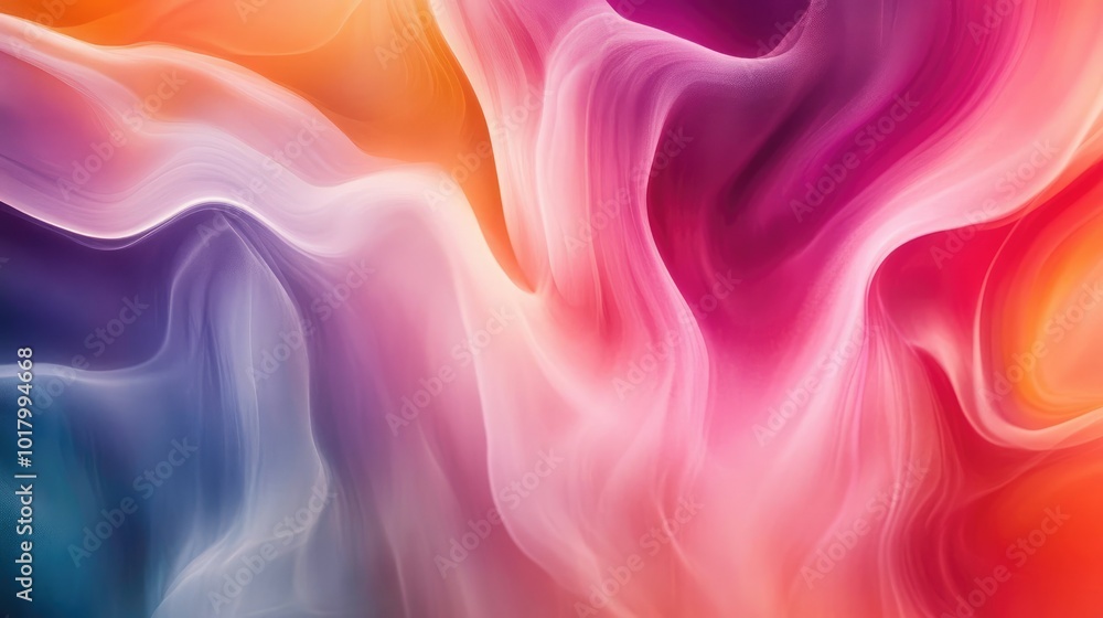A blend of vivid colors in smooth gradients, forming a striking background texture. A blend of vivid colors in smooth gradients, forming a striking background texture.