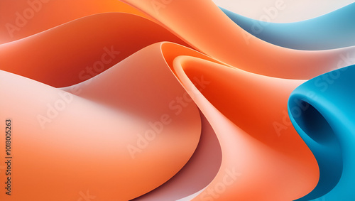 abstract background with waves