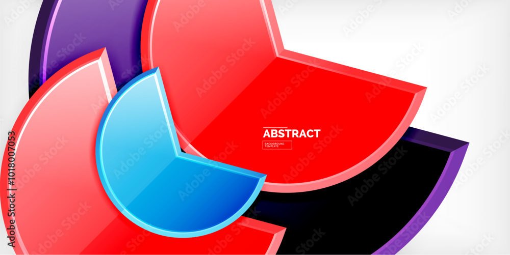 Trendy round shapes with triangular angle design element. Vector Illustration For Wallpaper, Banner, Background, Card, Book Illustration, landing page Trendy round shapes with triangular angle design element. Vector Illustration For Wallpaper, Banner, Background, Card, Book Illustration, landing page
