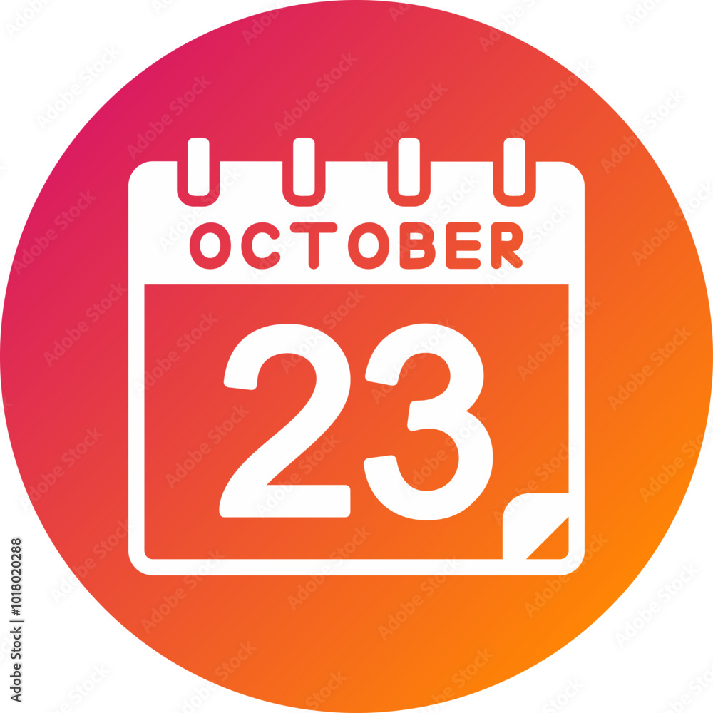 23 October Victor Icon Design 23 October Victor Icon Design