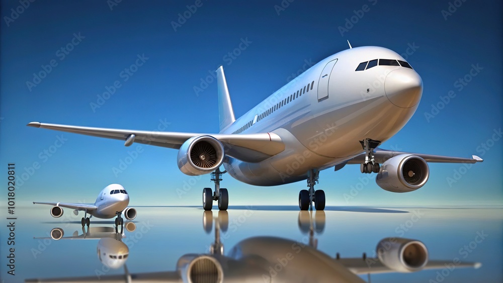Abstract photograph of big and small objects at a tilted angle Abstract photograph of big and small objects at a tilted angle