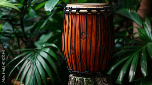 Toca Conga percussion instruments from the Cuban musical tradition  photo