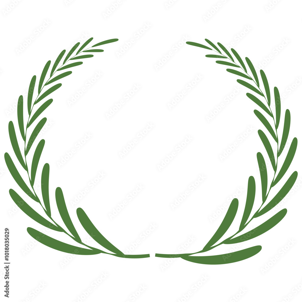 Green wreaths and branches with leaves. Hand drawing laurel wreaths and branches collection. Laurels wreaths, swirls, twigs and flower ornaments. Herbs, flowers and plants elements. Design elements. Green wreaths and branches with leaves. Hand drawing laurel wreaths and branches collection. Laurels wreaths, swirls, twigs and flower ornaments. Herbs, flowers and plants elements. Design elements.