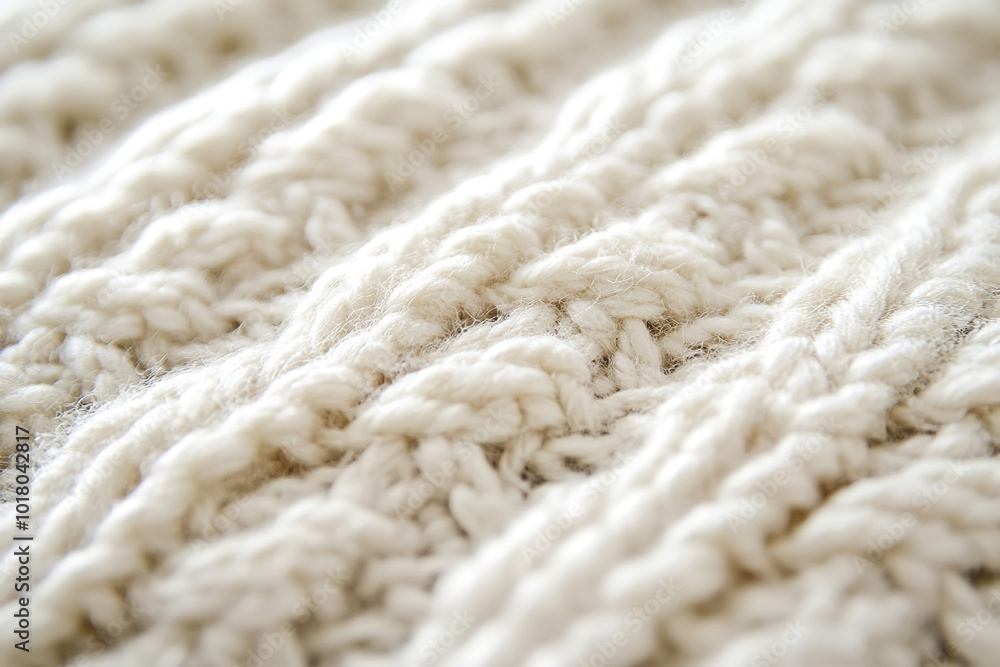 Detailed Close-Up of Intricate Knitted Wool Texture Detailed Close-Up of Intricate Knitted Wool Texture