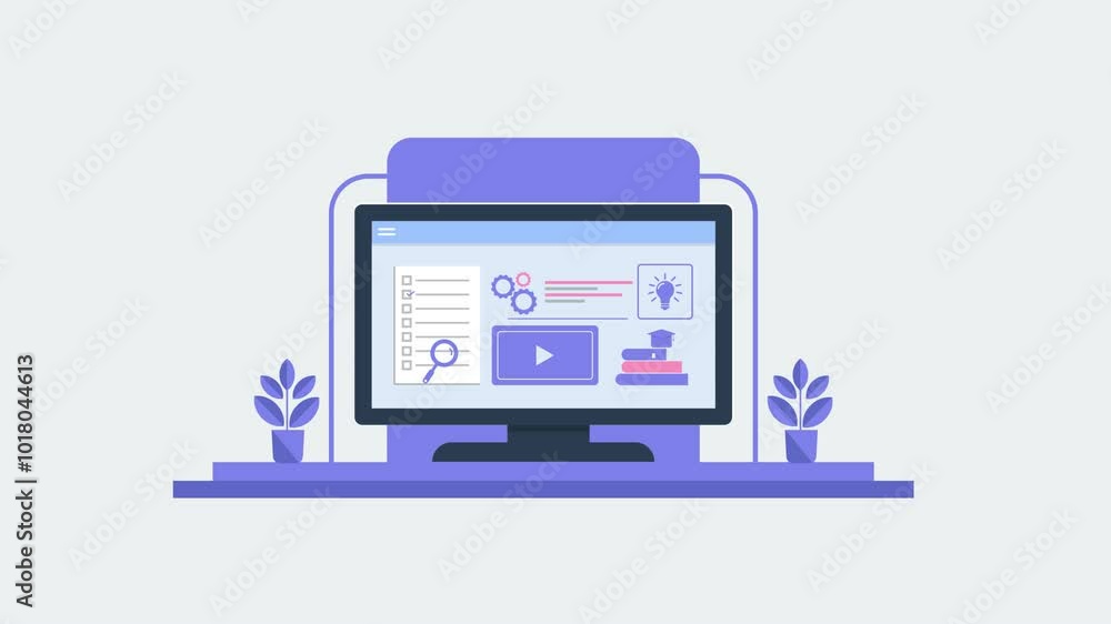 Online Education for website. Virtual Learning, Digital Courses, and Online Workshops Online Education for website. Virtual Learning, Digital Courses, and Online Workshops