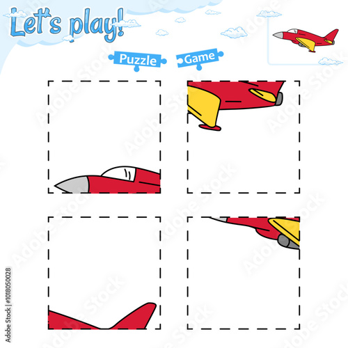 Lets play puzzle game of Fighter plane 2