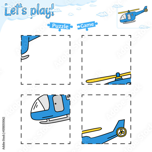 Lets play puzzle game of Helicopter 3