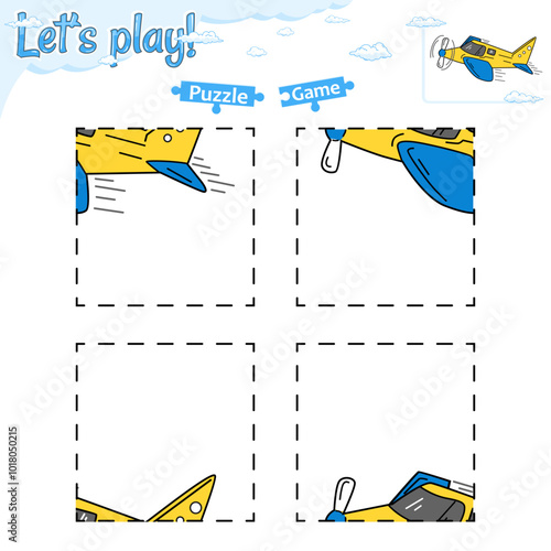 Lets play puzzle game of Stunt plane 2