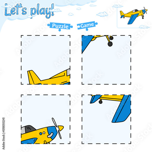 Lets play puzzle game with acrobatic aircraft 2
