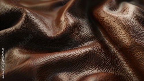 Smooth leather texture