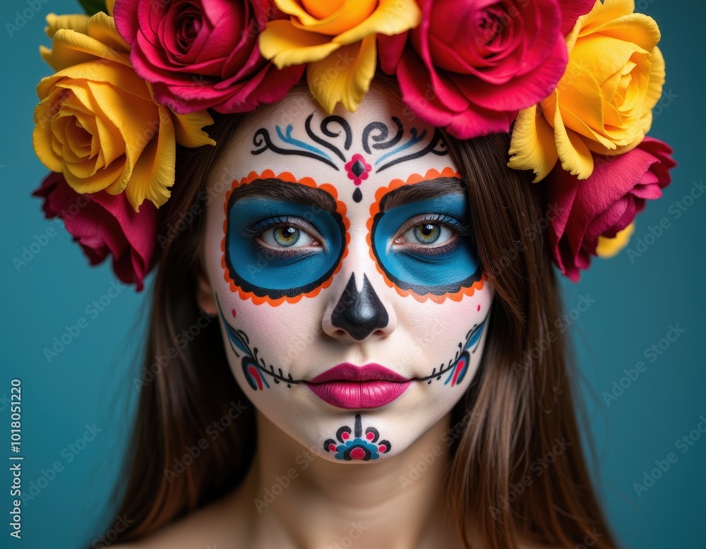 woman with carnival mask woman with carnival mask