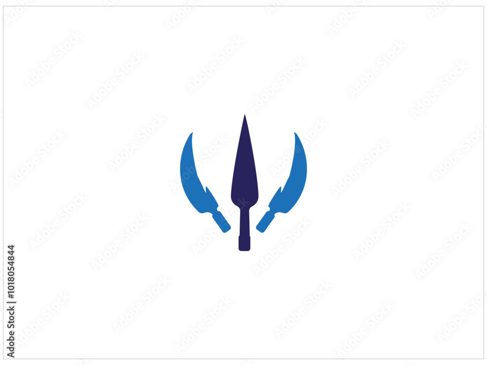 warrior logo design , vector , illustration and isolate template . warrior logo design , vector , illustration and isolate template .
