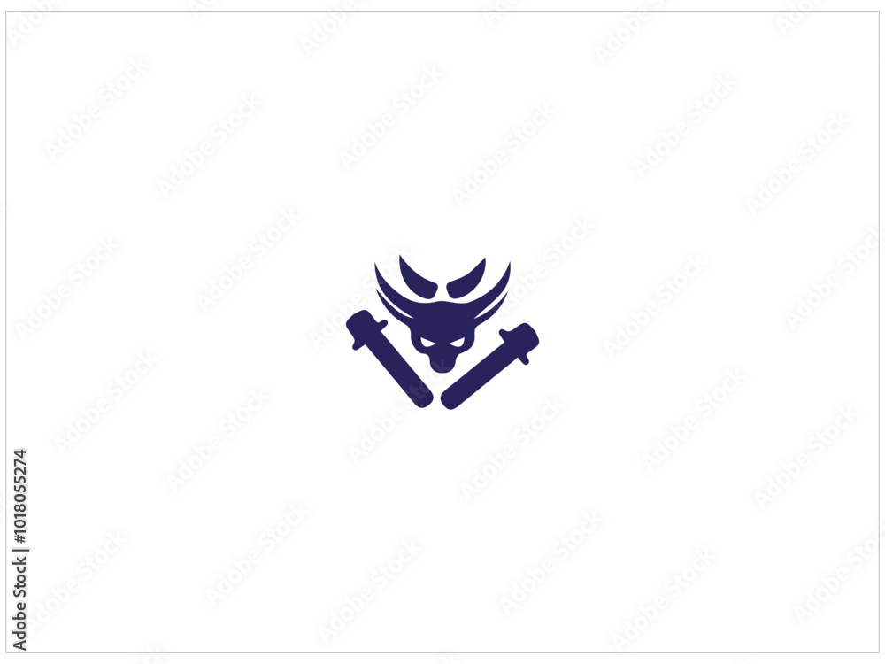 Warrior logo design , vector , illustration ,icon and isolate template . Warrior logo design , vector , illustration ,icon and isolate template .