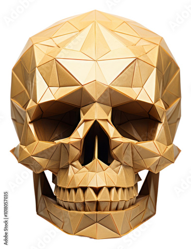 PNG Skull art paper white background. photo