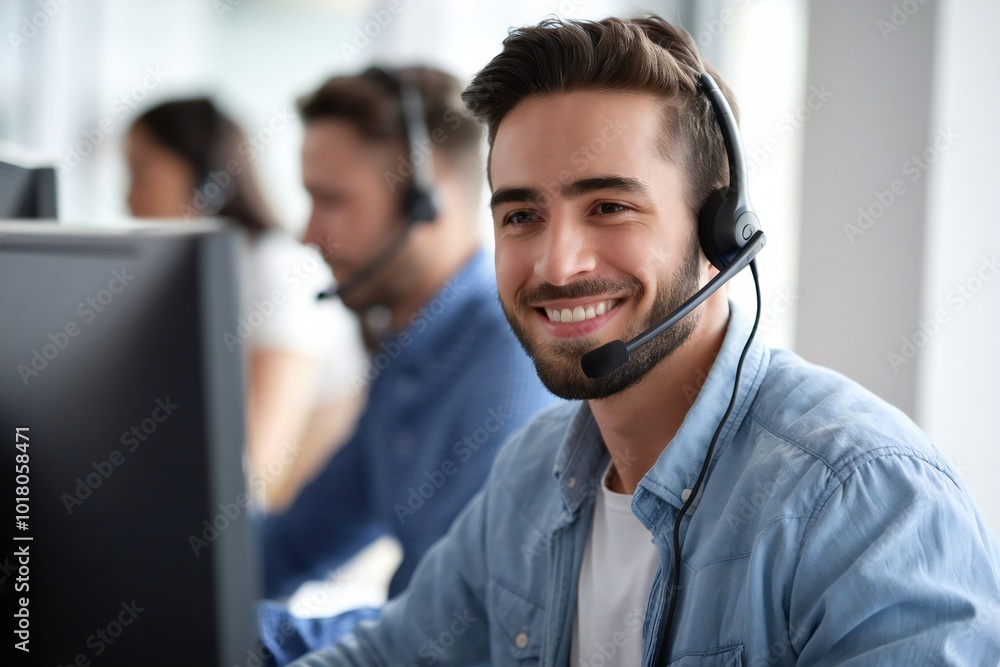 © Asfand - Professional male customer service representative offering reliable support © Asfand - Professional male customer service representative offering reliable support