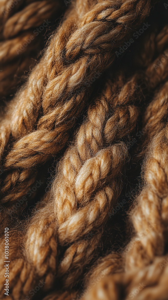 Cozy Knitted Wool Texture in Soft Focus with Muted Colors Cozy Knitted Wool Texture in Soft Focus with Muted Colors
