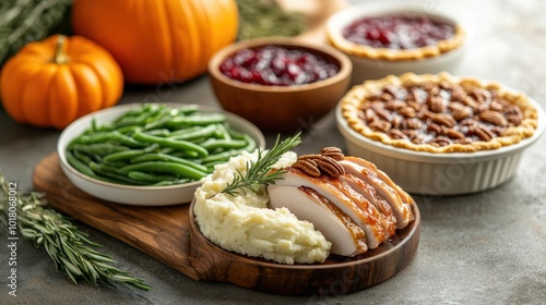 The Thanksgiving Feast Setup photo