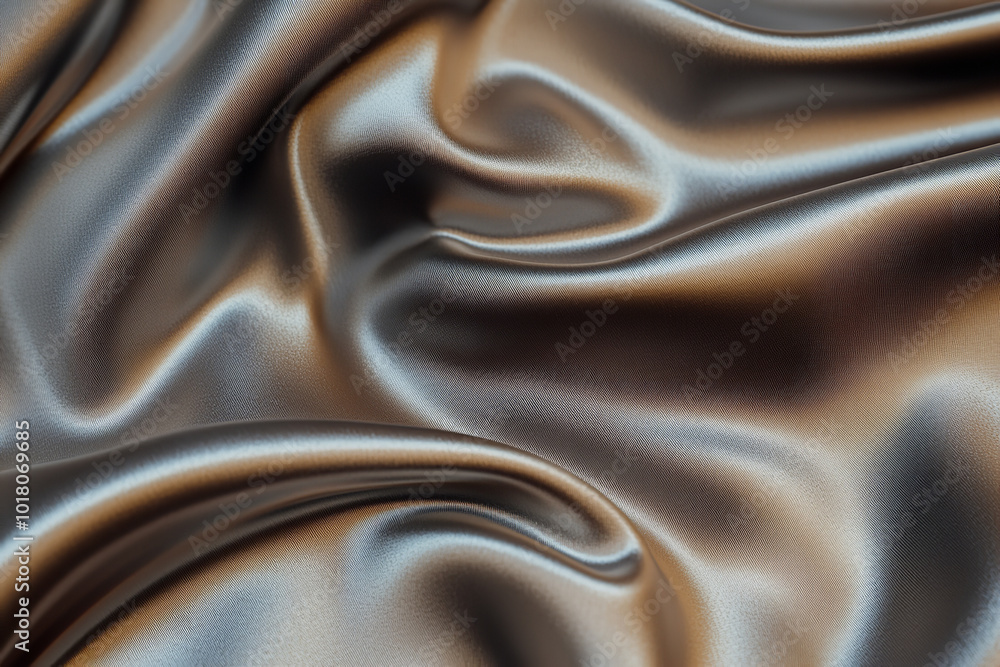 Obraz premium Smooth and Glossy Satin Texture Flowing with Elegance