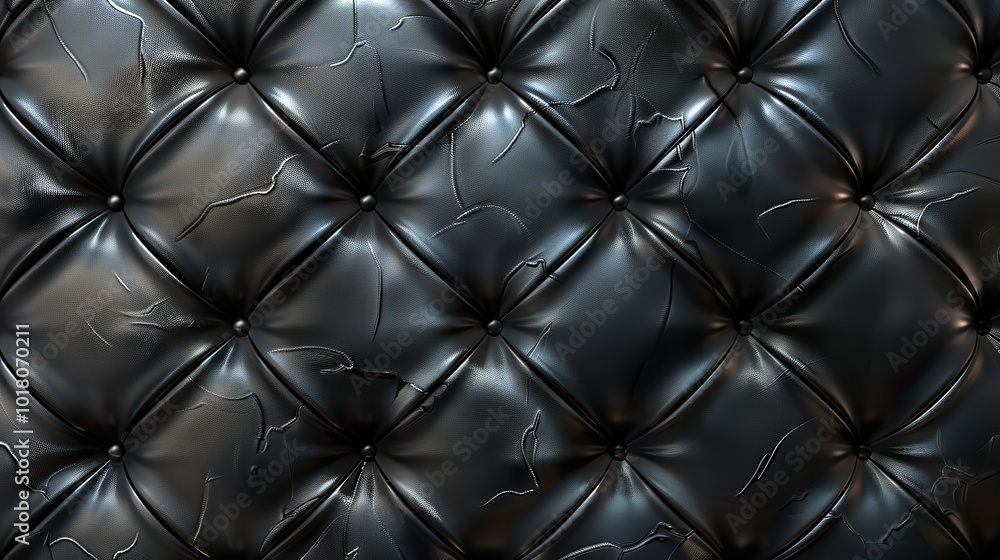 Black leather background Black leather background