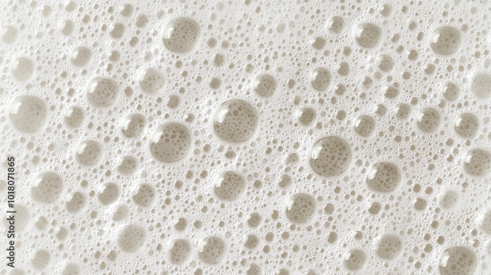 The rich, foamy texture of beer bubbles, sparkling against a milk-white backdrop, capturing the drink's effervescent quality. The rich, foamy texture of beer bubbles, sparkling against a milk-white backdrop, capturing the drink's effervescent quality.